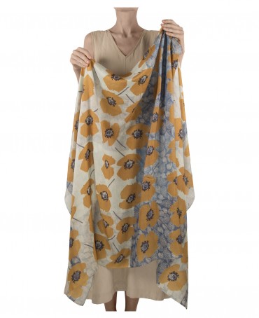 Палантин Женский SN40-FL.DE.DIEU/KAKI